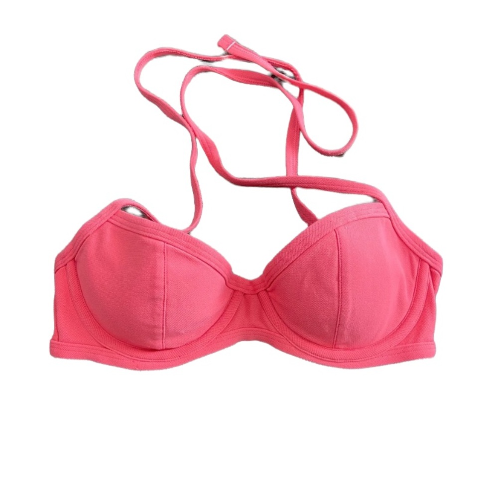 Victoria Secret Coral Bikini Top - Size 34B